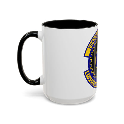 87th Civil Engineer Squadron (U.S. Air Force) Accent Coffee Mug