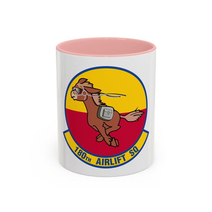 180 Airlift Squadron (U.S. Air Force) Accent Coffee Mug