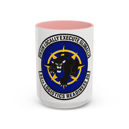 94th Logistics Readiness Squadron (U.S. Air Force) Accent Coffee Mug