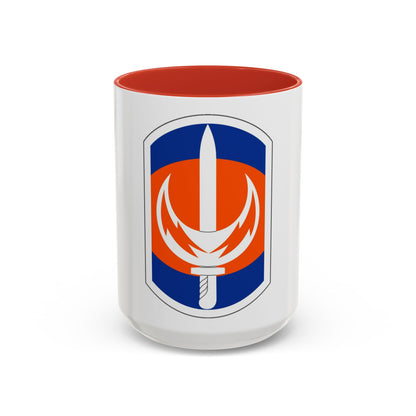 228 Signal Brigade (U.S. Army) Accent Coffee Mug