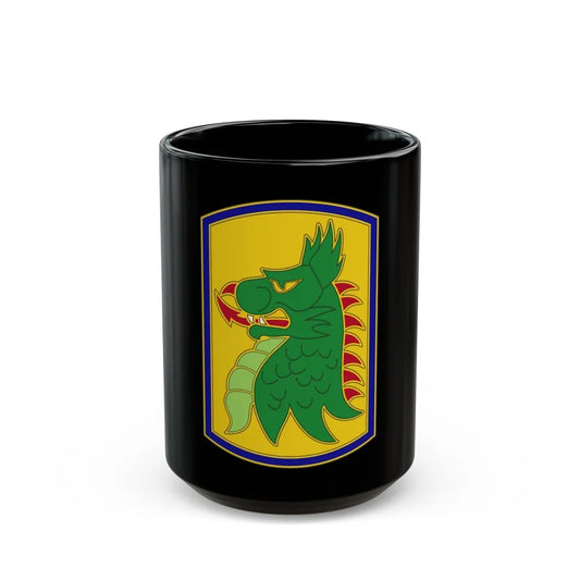 455 Chemical Brigade (U.S. Army) Black Coffee Mug-15oz-Go Mug Yourself