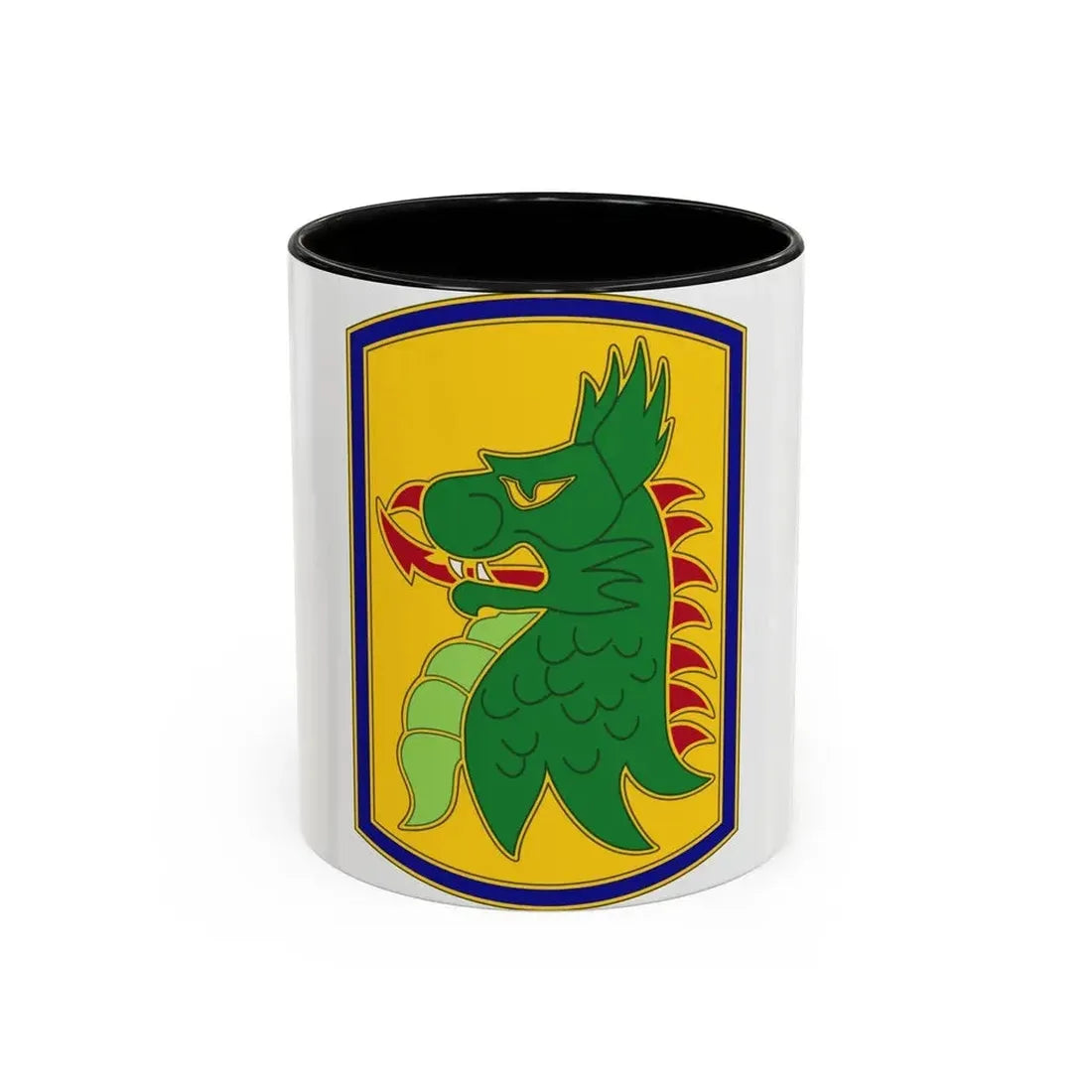 455 Chemical Brigade (U.S. Army) Accent Coffee Mug 11oz Black - Go Mug Yourself