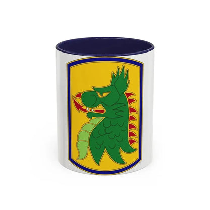 455 Chemical Brigade (U.S. Army) Accent Coffee Mug 11oz Navy - Go Mug Yourself