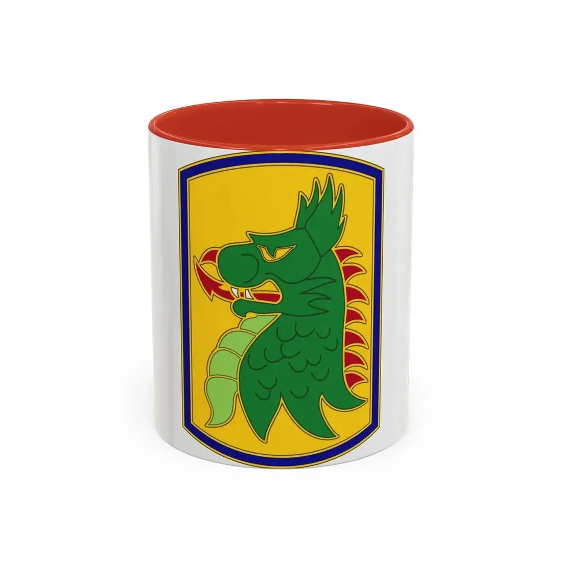 455 Chemical Brigade (U.S. Army) Accent Coffee Mug 11oz Red - Go Mug Yourself