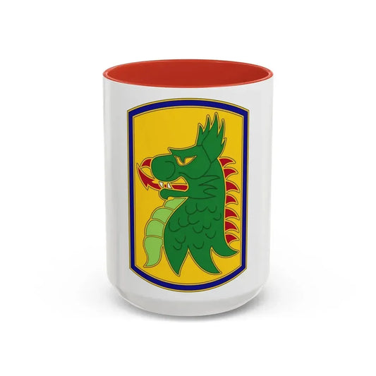 455 Chemical Brigade (U.S. Army) Accent Coffee Mug 15oz Black - Go Mug Yourself