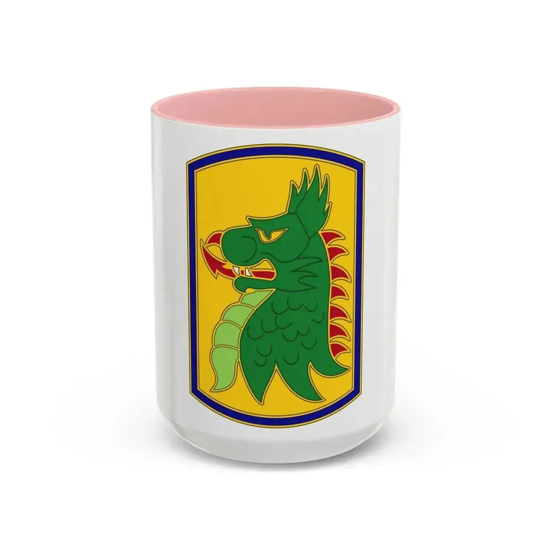 455 Chemical Brigade (U.S. Army) Accent Coffee Mug 15oz Pink - Go Mug Yourself