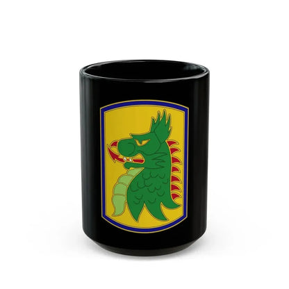 455 Chemical Brigade (U.S. Army) Black Coffee Mug 15oz - Go Mug Yourself