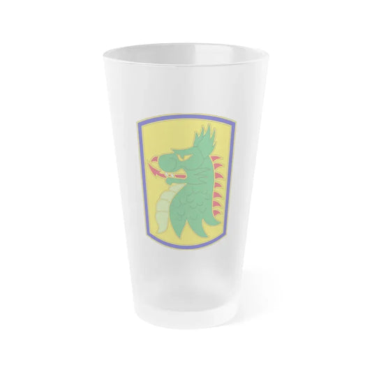 455 Chemical Brigade (U.S. Army) Frosted Pint Glass 16oz Default Title - Go Mug Yourself