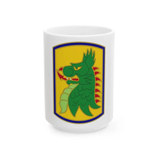 455 Chemical Brigade (U.S. Army) White Coffee Mug 15oz - Go Mug Yourself