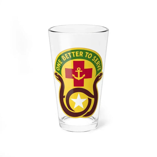 455 Field Hospital (U.S. Army) Pint Glass 16oz 16oz - Go Mug Yourself