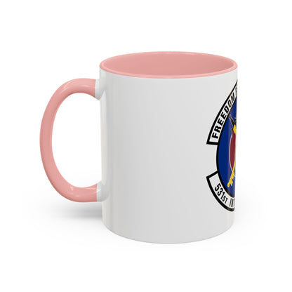 531 Intelligence Squadron ACC (U.S. Air Force) Accent Coffee Mug