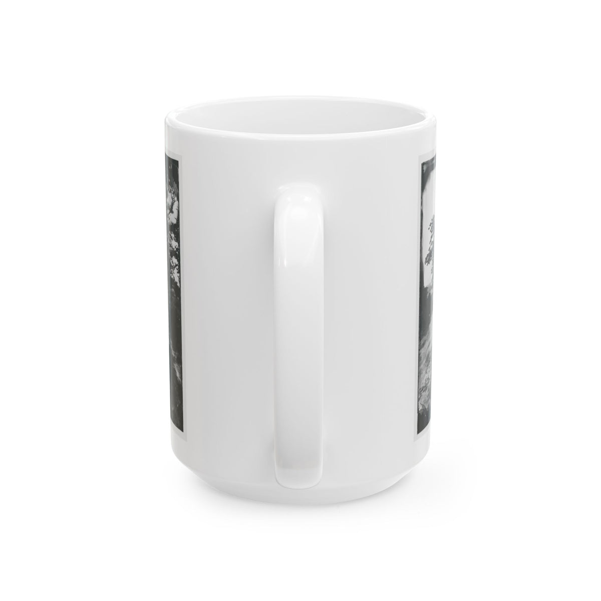 James River, Va. Confederate Gun In Battery Brooks (U.S. Civil War) White Coffee Mug