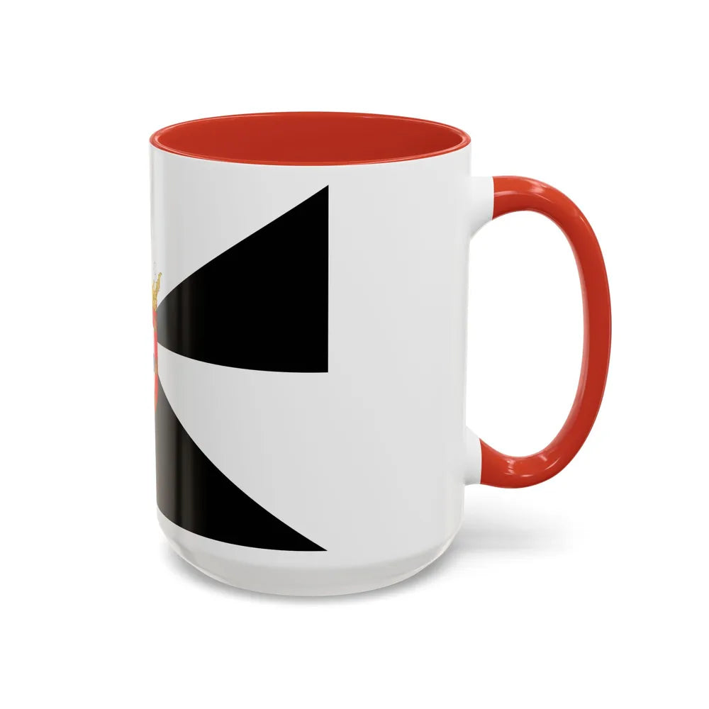 Flag of Ceuta Spain - Accent Coffee Mug-Go Mug Yourself