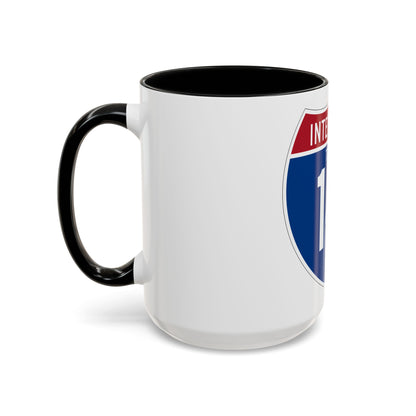 Interstate 14 (U.S. Highways) Accent Coffee Mug