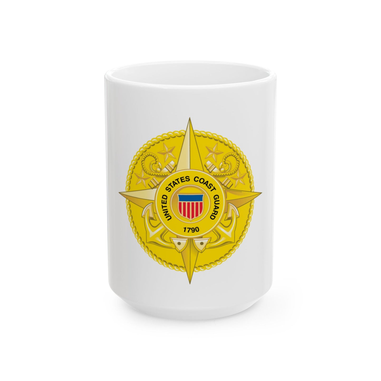 Commandant Staff (U.S. Coast Guard) White Coffee Mug