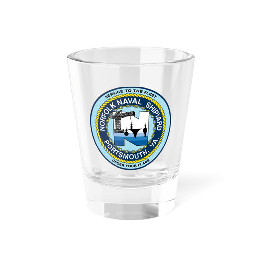 Norfolk Naval Shipyard Portsmouth VA (U.S. Navy) Shot Glass 1.5oz