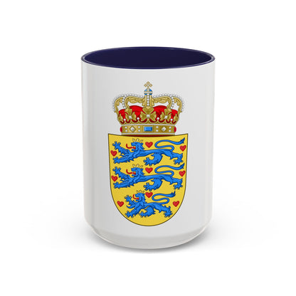 National Coat of arms of Denmark - Accent Coffee Mug