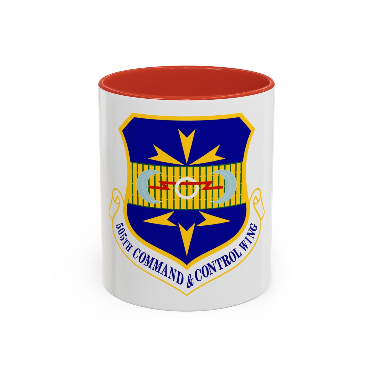 505th Command and Control Wing (U.S. Air Force) Accent Coffee Mug