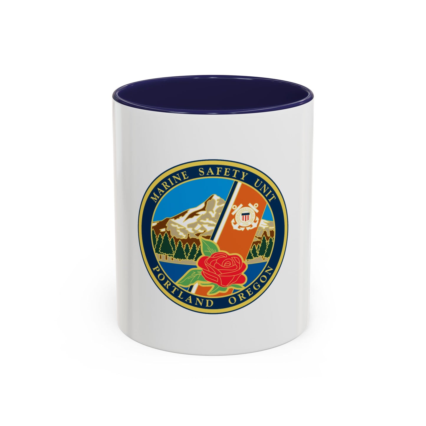 USCG MSU Portland (U.S. Coast Guard) Accent Coffee Mug