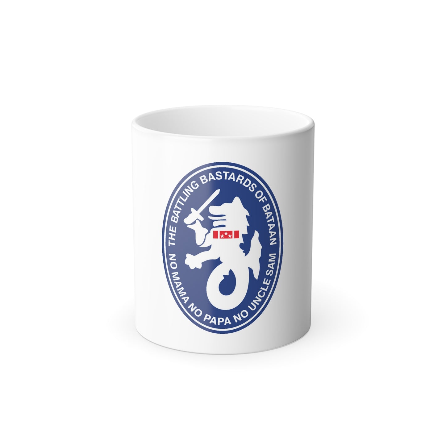 The Battling Bastards USS Bataan LHD5 (U.S. Navy) Color Changing Mug 11oz