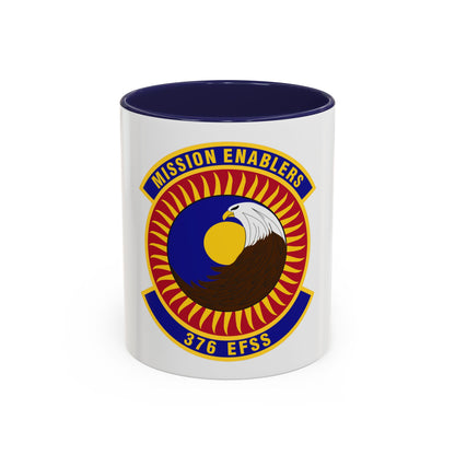 376th Expeditionary Force Support Squadron (U.S. Air Force) Accent Coffee Mug