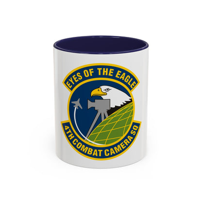 4 Combat Camera Squadron (U.S. Air Force) Accent Coffee Mug