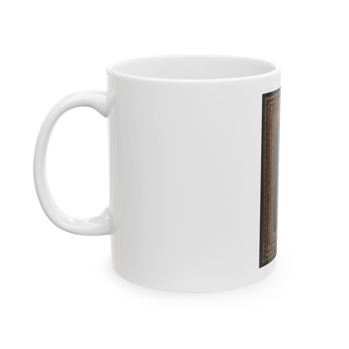 Unidentified African American Soldier In Union Uniform (U.S. Civil War) White Coffee Mug