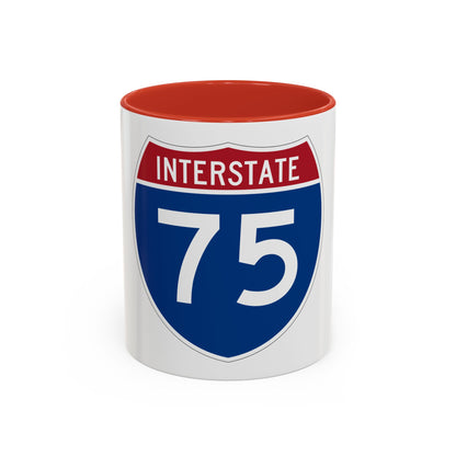 Interstate 75 (U.S. Highways) Accent Coffee Mug