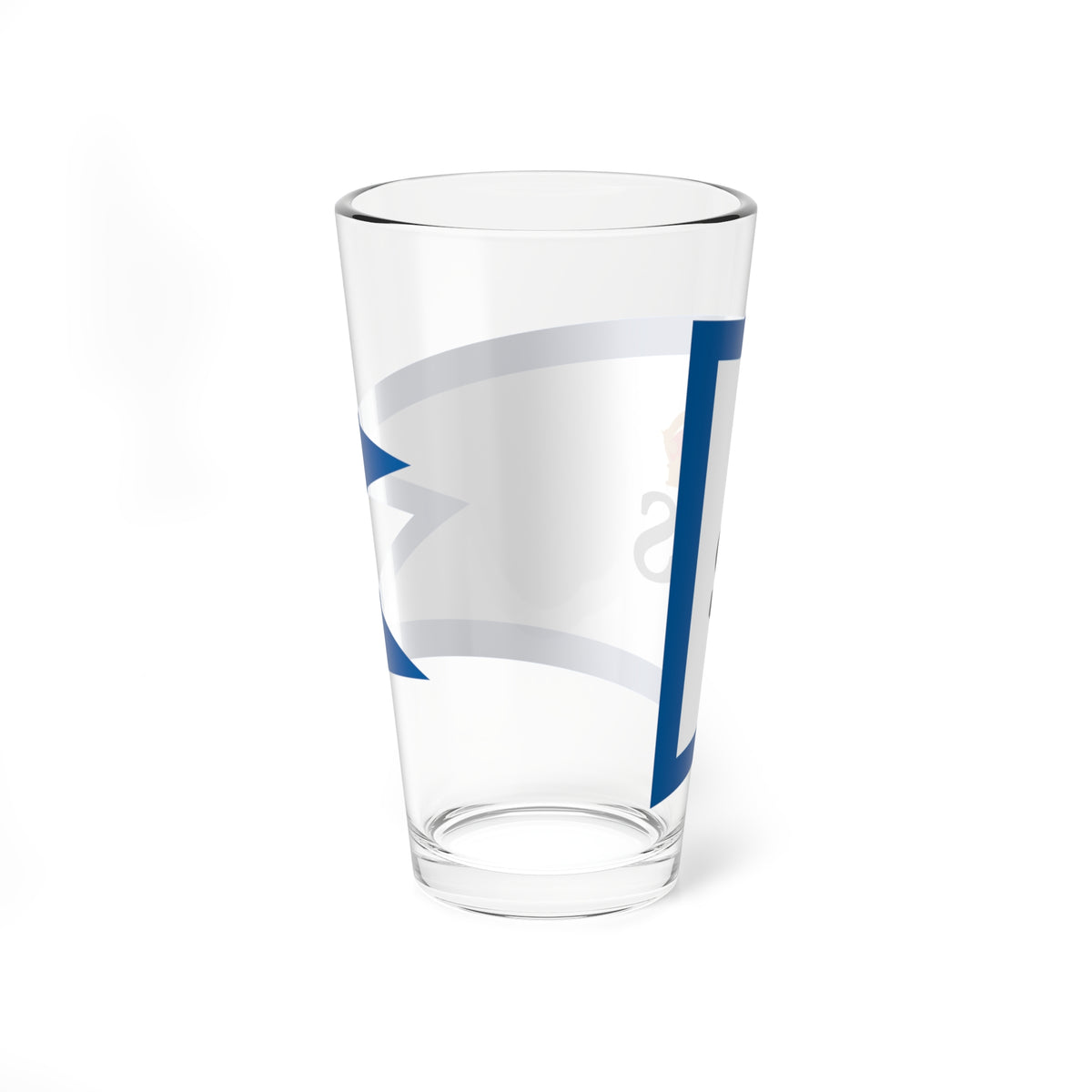 Burgee of KSSS members (Sweden) Pint Glass 16oz