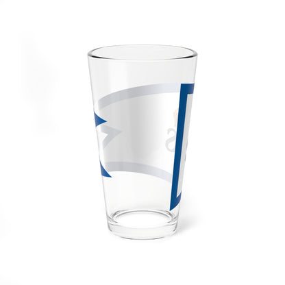 Burgee of KSSS members (Sweden) Pint Glass 16oz