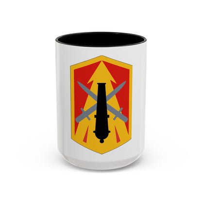 214th Fires Brigade (U.S. Army) Accent Coffee Mug