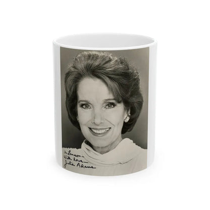 Julia Adams #70 (Vintage Female Icon) White Coffee Mug-11oz-Go Mug Yourself