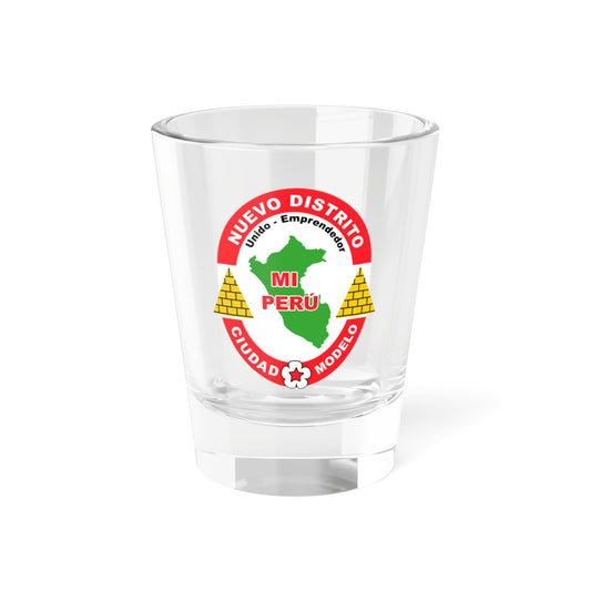 Escudo de mi peru (Peru) (Coat of Arms) Shot Glass 1.5oz