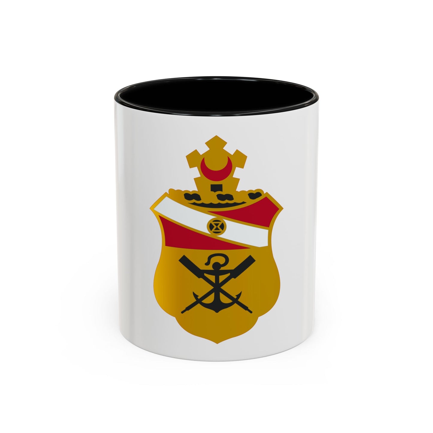 21 Engineer Battalion (U.S. Army) Accent Coffee Mug