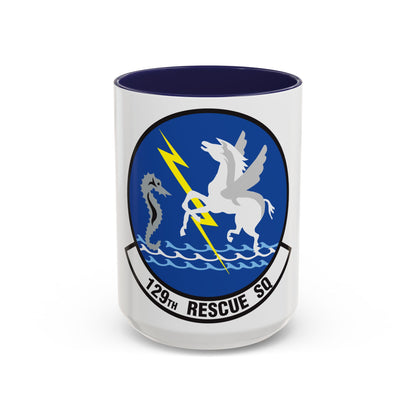 129 Rescue Squadron (U.S. Air Force) Accent Coffee Mug