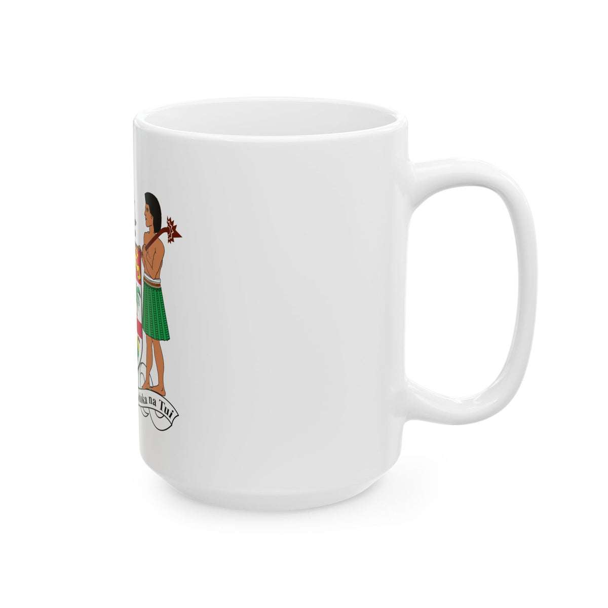 Coat of arms of Fiji - White Coffee Mug