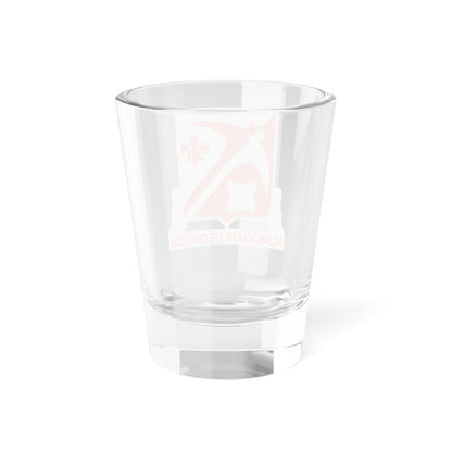 Verre à liqueur du bataillon du génie 478 (armée américaine) 1,5 oz