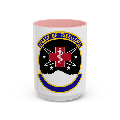 21 Healthcare Operations Squadron USSF (U.S. Air Force) Accent Coffee Mug