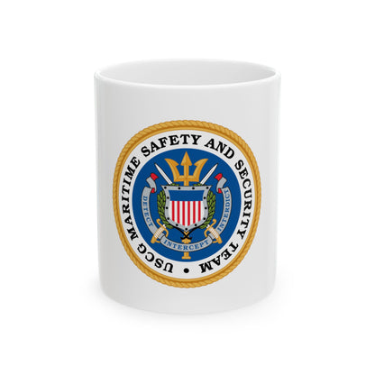 CG Maritime Safety & Security Team (U.S. Coast Guard) White Coffee Mug
