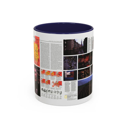 Poland - The Face and Faith 1 (1982) (Map) Accent Coffee Mug