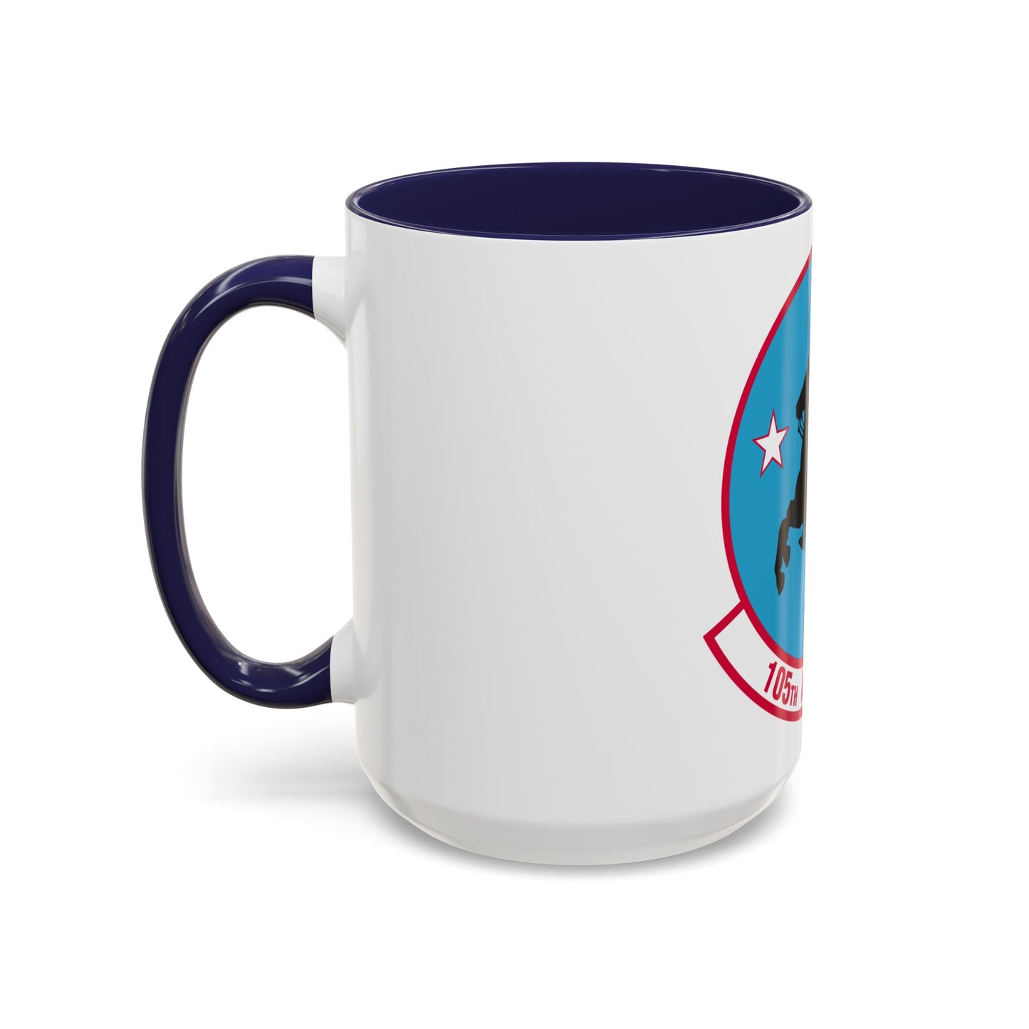 105th Airlift Squadron (U.S. Air Force) Accent Coffee Mug