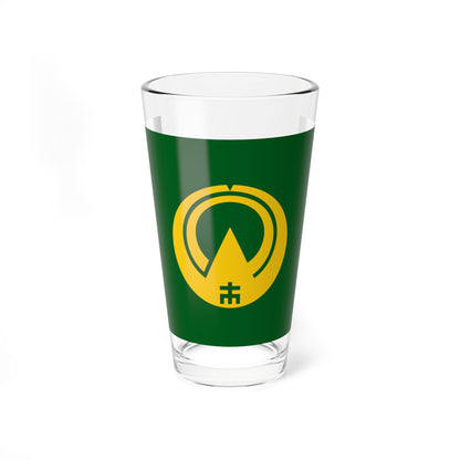 Flag of Kamiichi Toyama (Japan) Pint Glass 16oz