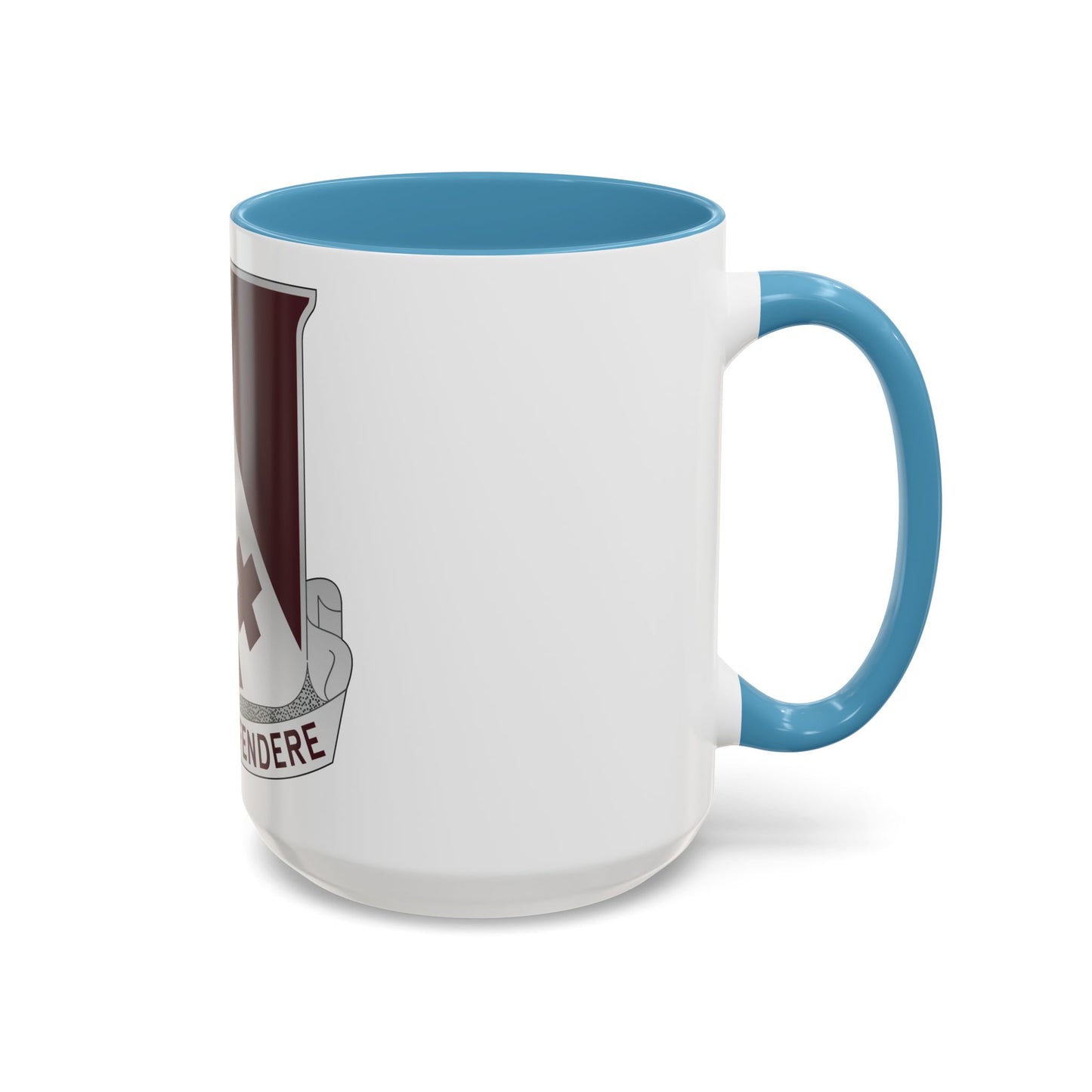 327 Medical Battalion (U.S. Army) Accent Coffee Mug