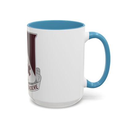 327 Medical Battalion (U.S. Army) Accent Coffee Mug