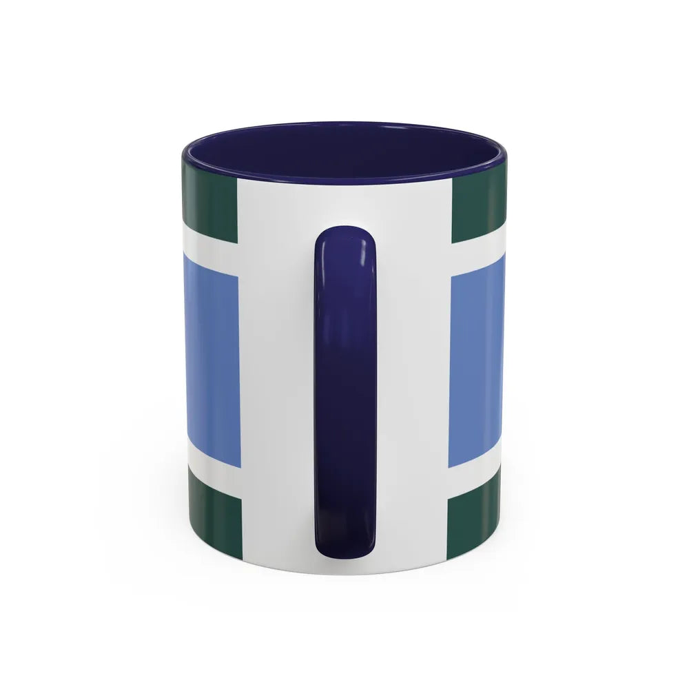 Innu Nation Flag - Accent Coffee Mug-Go Mug Yourself