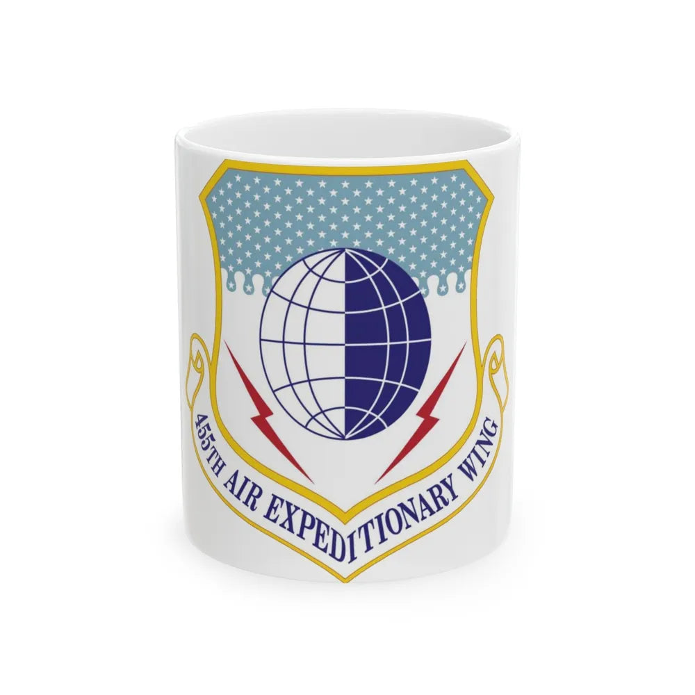 455th Air Expeditionary Wing (U.S. Air Force) White Coffee Mug-11oz-Go Mug Yourself