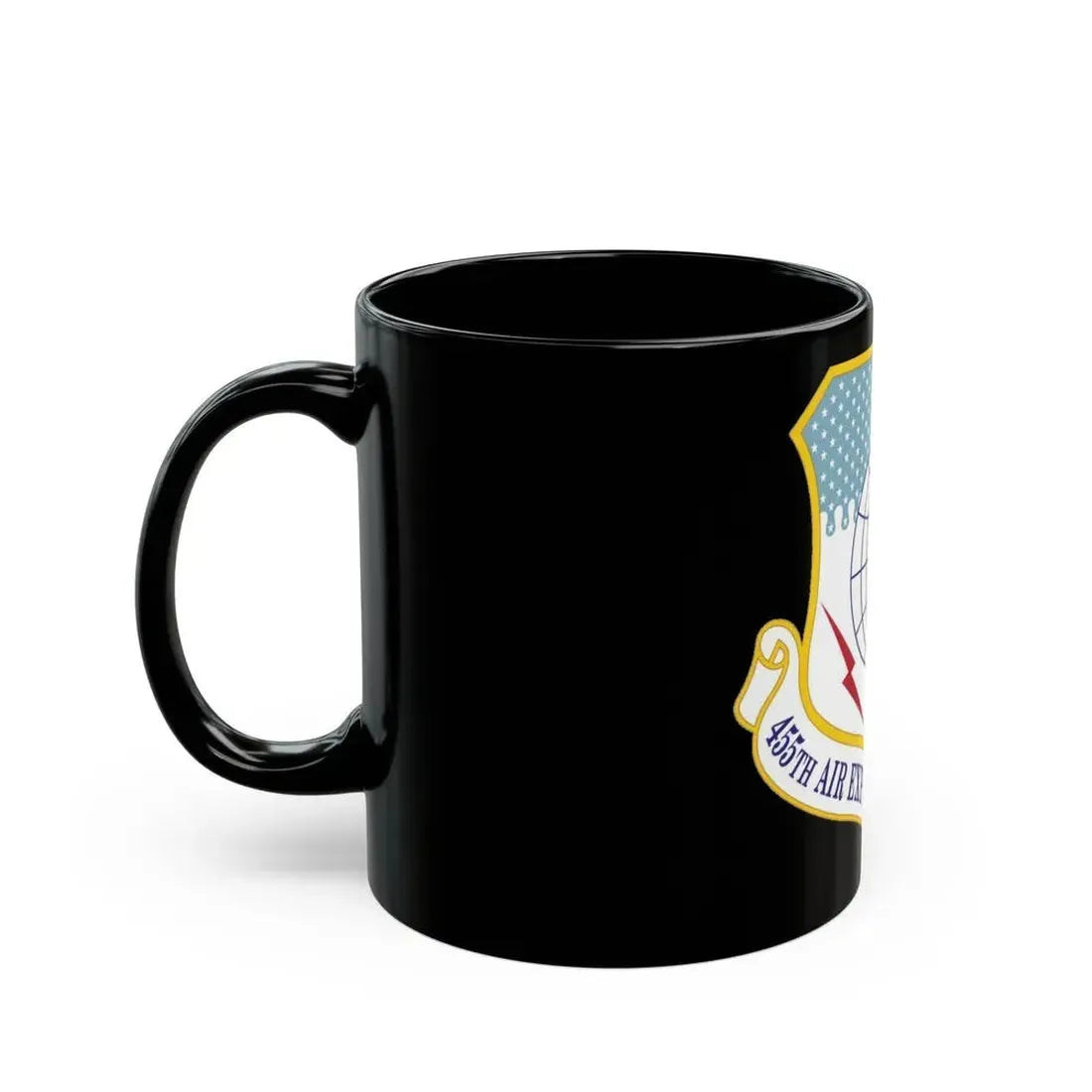 455th Air Expeditionary Wing (U.S. Air Force) Black Coffee Mug - Go Mug Yourself