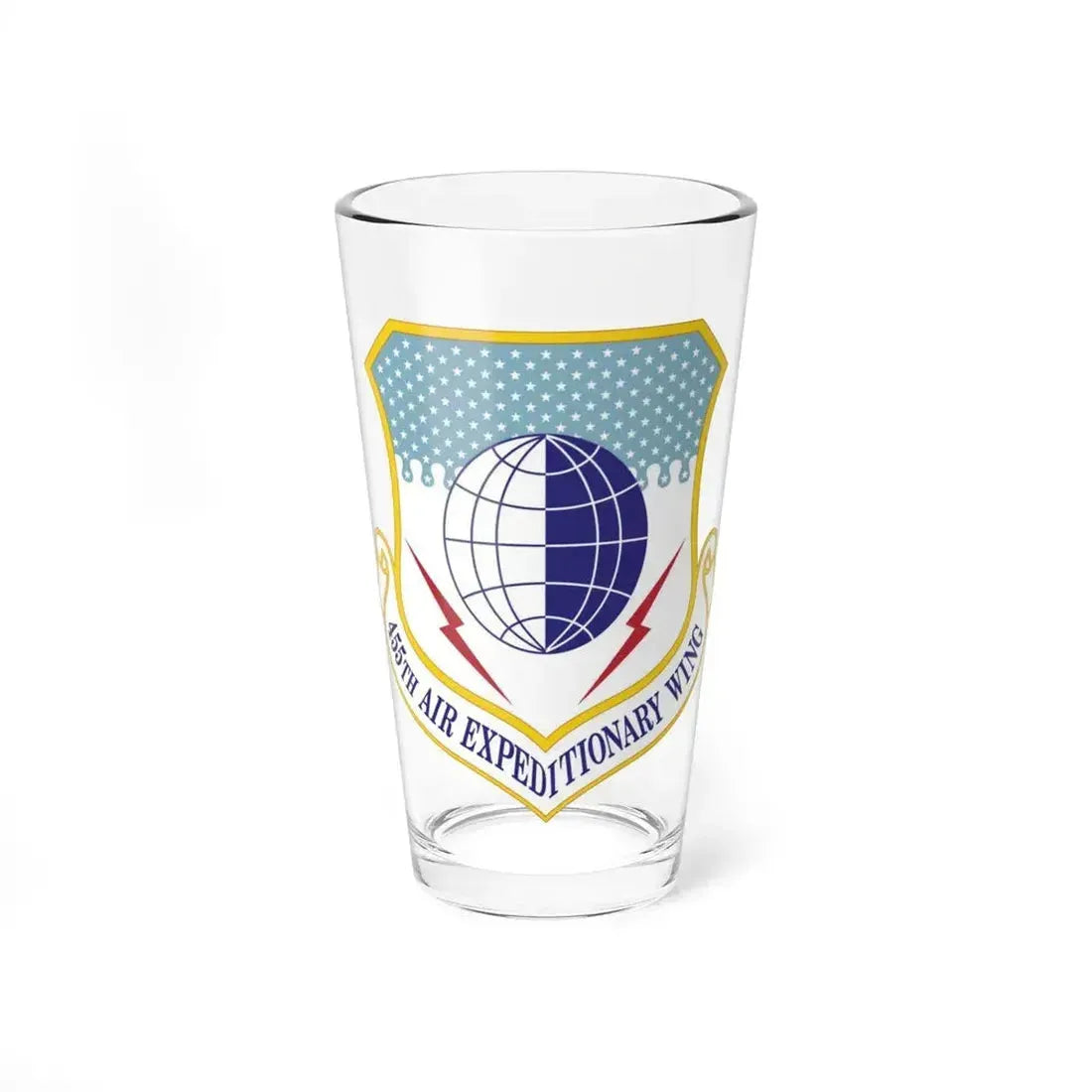 455th Air Expeditionary Wing (U.S. Air Force) Pint Glass 16oz 16oz - Go Mug Yourself