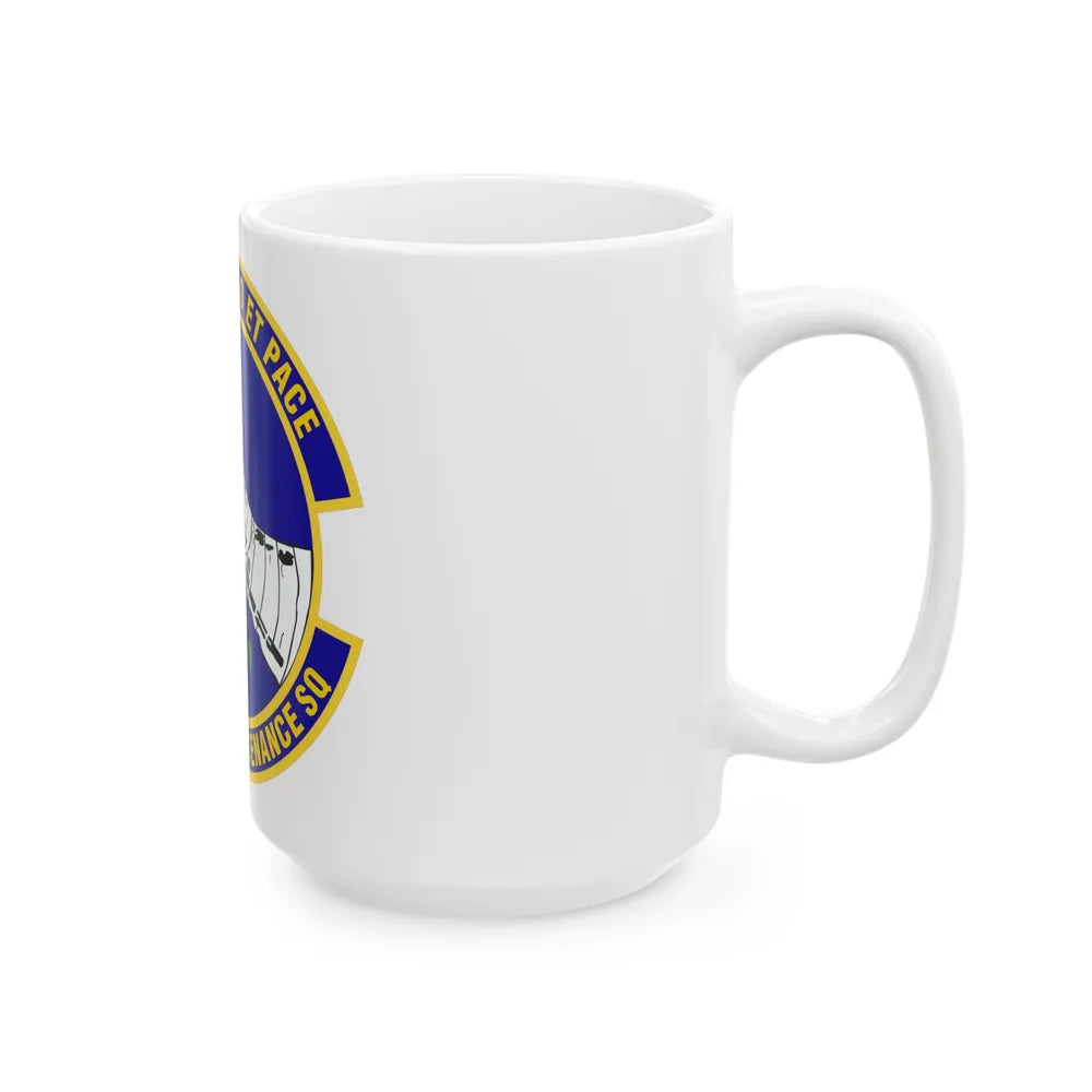 455th Expeditionary Maintenance Squadron (U.S. Air Force) White Coffee Mug-Go Mug Yourself