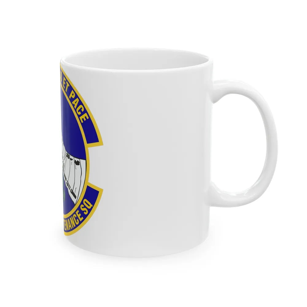 455th Expeditionary Maintenance Squadron (U.S. Air Force) White Coffee Mug-Go Mug Yourself